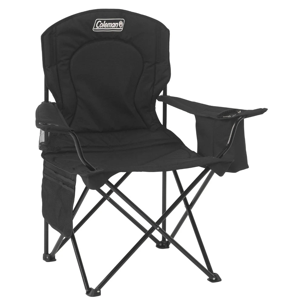 Coleman Cooler Quad Chair - Black 3 Coleman Cooler Quad Chair - Black
