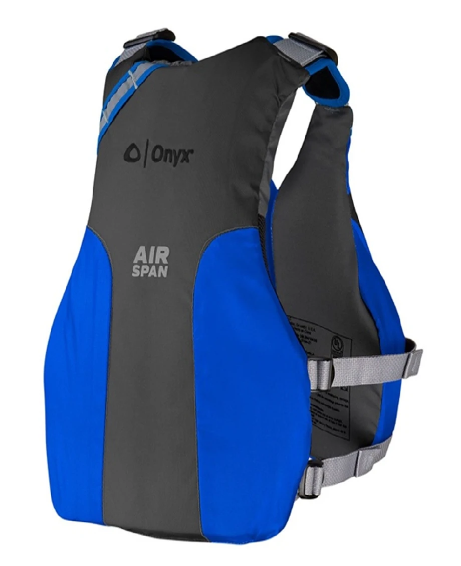Onyx Airspan Breeze Life Jacket - XS/SM - Blue 4 Onyx Airspan Breeze Life Jacket - XS/SM - Blue - Image 2