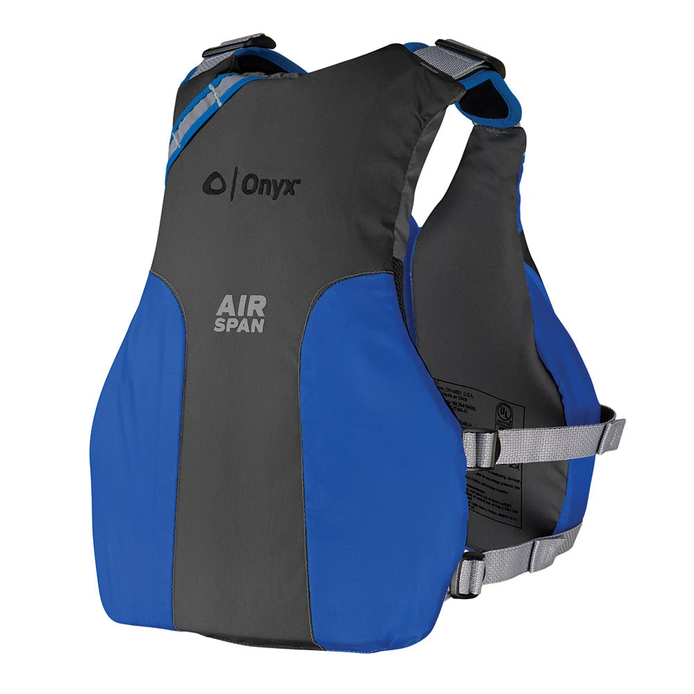 Onyx Airspan Breeze Life Jacket - XS/SM - Blue 6 Onyx Airspan Breeze Life Jacket - XS/SM - Blue - Image 4