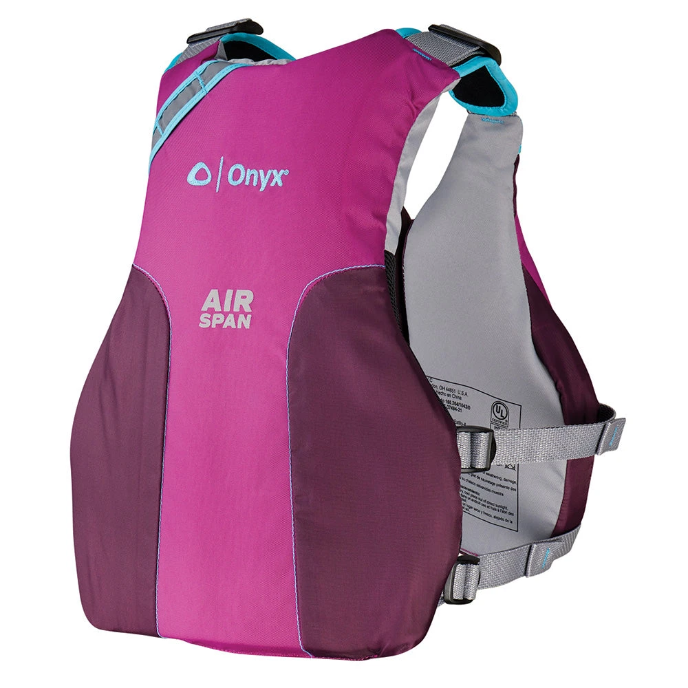 Onyx Airspan Breeze Life Jacket - M/L - Purple 6 Onyx Airspan Breeze Life Jacket - M/L - Purple - Image 4