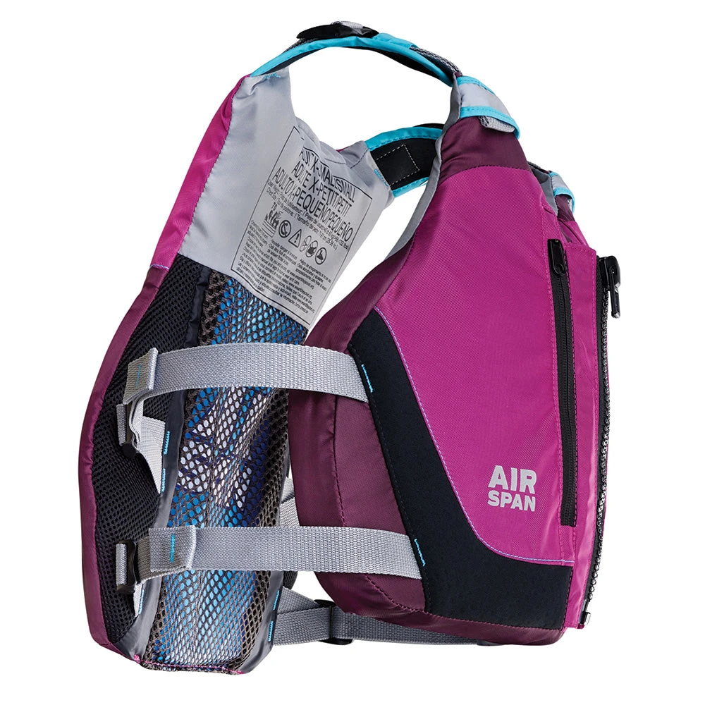 Onyx Airspan Breeze Life Jacket - M/L - Purple 7 Onyx Airspan Breeze Life Jacket - M/L - Purple - Image 5