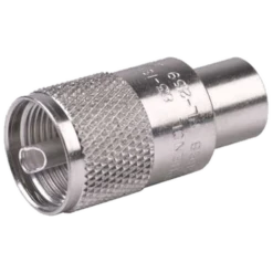 Gemeco PL259S - All Silver With Silver Tip Teflon