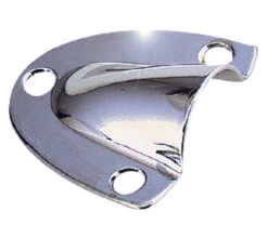 Seachoice 16141 Stainless-Steel Clam Shell Vent - 1-21/32" X 1-3/4" X 7/16"