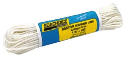 Seachoice 40151 Braided Utility Line 1/8" X 100' - White