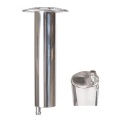 Lee's Rod Holder Medium - 0&deg; - Stainless Steel