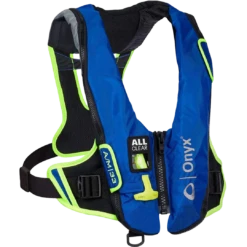 Onyx Impulse A/M-33 All Clear&reg; Auto/Manual Inflatable Life Jacket - Blue