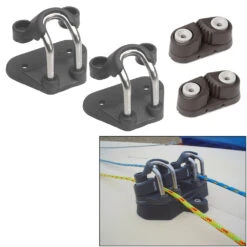 Barton Marine Laser Replica Cleat Base Assembly F/Laser Dinghy