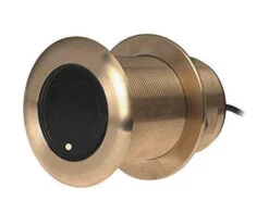 Garmin Bronze Thru-hull Wide Beam Transducer W/Depth & Temp - 20° Tilt, 8-pin - Airmar B175HW -NVN Marine Shop garmin bronze thru hull 3
