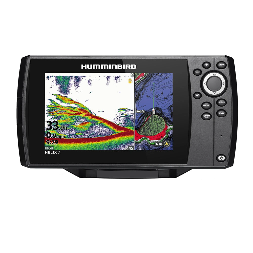 Humminbird HELIX® 7 CHIRP Fishfinder/GPS Combo G3N W/Transom Mount Transducer 3 Humminbird HELIX® 7 CHIRP Fishfinder/GPS Combo G3N W/Transom Mount Transducer