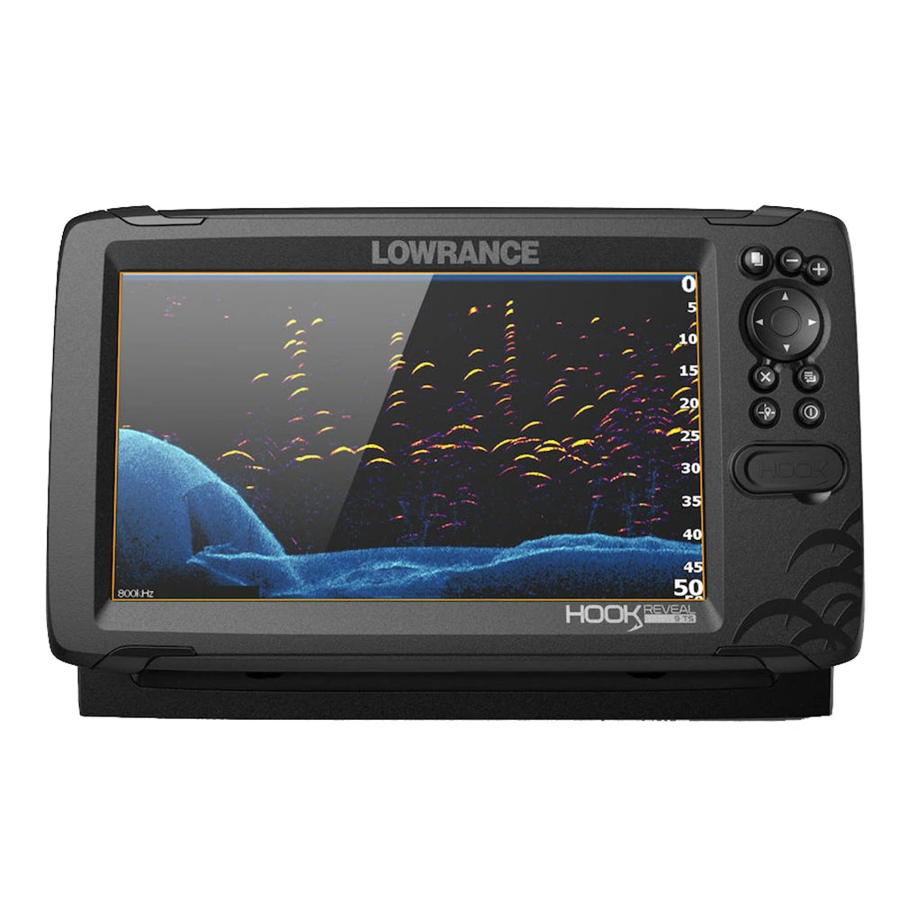Lowrance HOOK Reveal 9 Combo W/50/200kHz HDI Transom Mount & C-MAP Contour™+ Card 3 Lowrance HOOK Reveal 9 Combo W/50/200kHz HDI Transom Mount & C-MAP Contour™+ Card