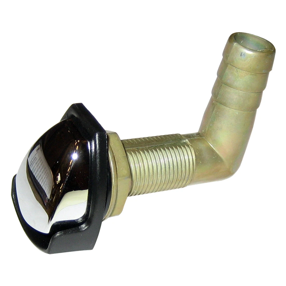 Perko Gas Tank Vent W/Swivel Elbow - Chrome/Black 3 Perko Gas Tank Vent W/Swivel Elbow - Chrome/Black