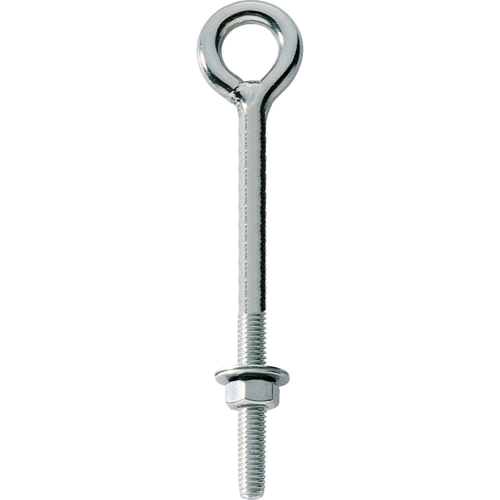 Ronstan Eye Bolt - Welded Eye - 3/8" Thread X 4" Long Stud 3 Ronstan Eye Bolt - Welded Eye - 3/8" Thread X 4" Long Stud