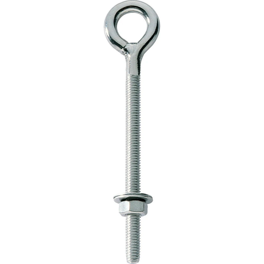 Ronstan Eye Bolt - Welded Eye - 1/4" Thread X 2" Long Stud 3 Ronstan Eye Bolt - Welded Eye - 1/4" Thread X 2" Long Stud