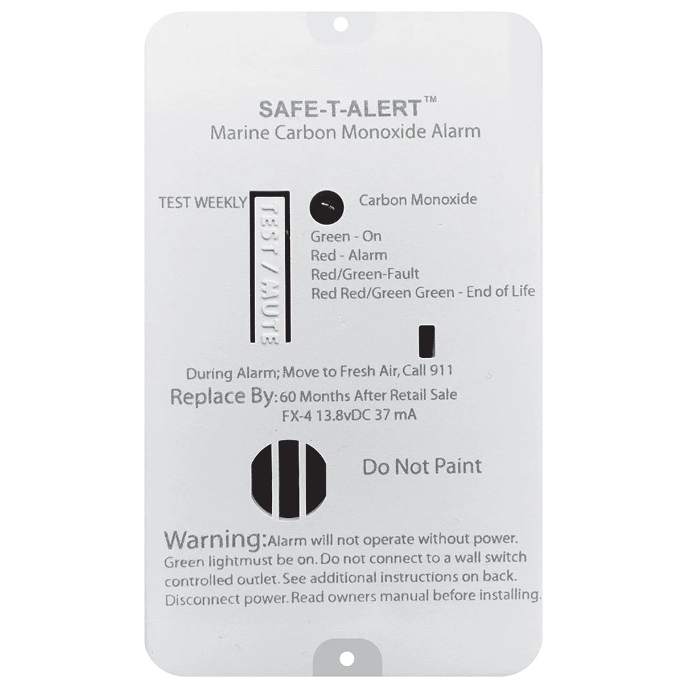 Safe-T-Alert FX-4 Carbon Monoxide Alarm 3 Safe-T-Alert FX-4 Carbon Monoxide Alarm