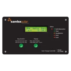Samlex Flush Mount Solar Charge Controller W/LCD Display - 30A