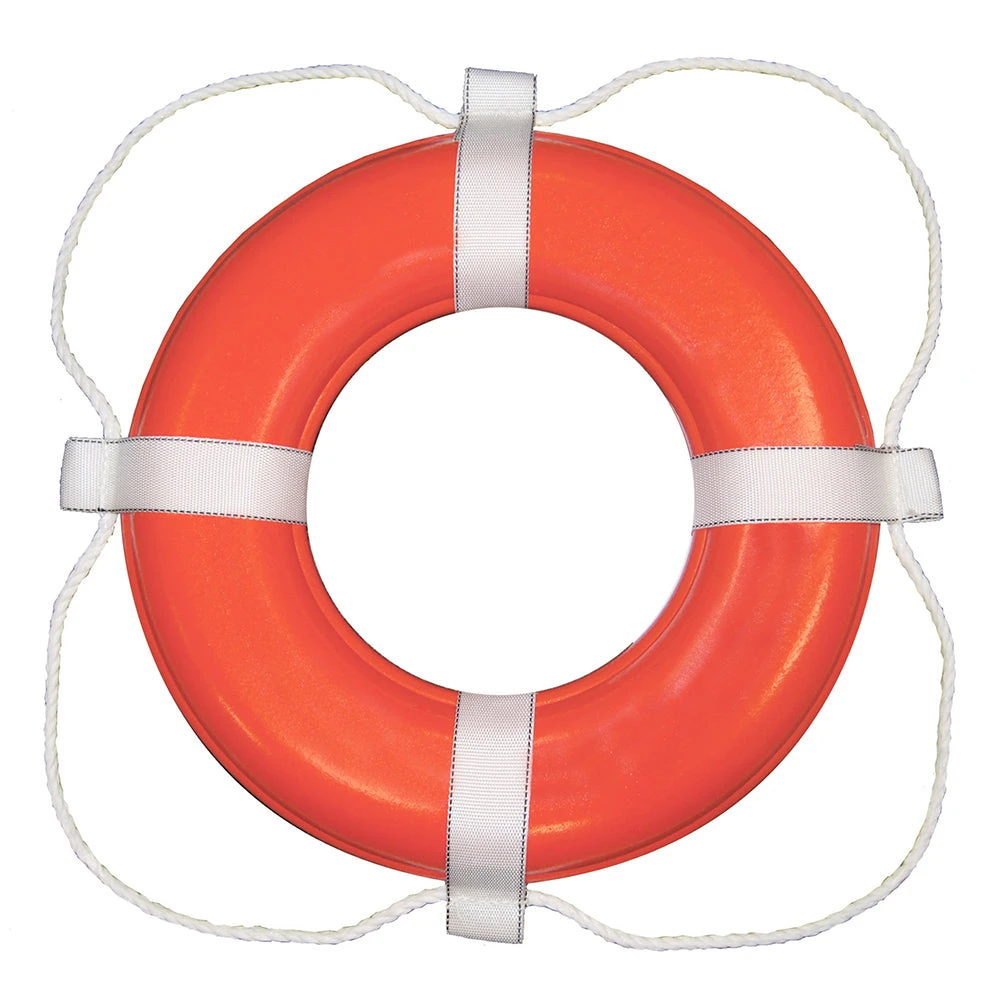 Taylor Made Foam Ring Buoy - 30" - Orange W/White Grab Line 3 Taylor Made Foam Ring Buoy - 30" - Orange W/White Grab Line
