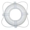 Taylor Made Foam Ring Buoy - 24" - White W/White Grab Line -NVN Marine Shop taylor made foam ring 1 8b1564f6 6219 4bee 9b9b 5c03930b7113