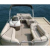 Taylor Made Pontoon Boat Cover Support System -NVN Marine Shop taylor made pontoon boat 1