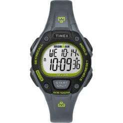 Timex IRONMAN&reg; Classic 30 Mid-Size Watch - Grey/Lime/Black