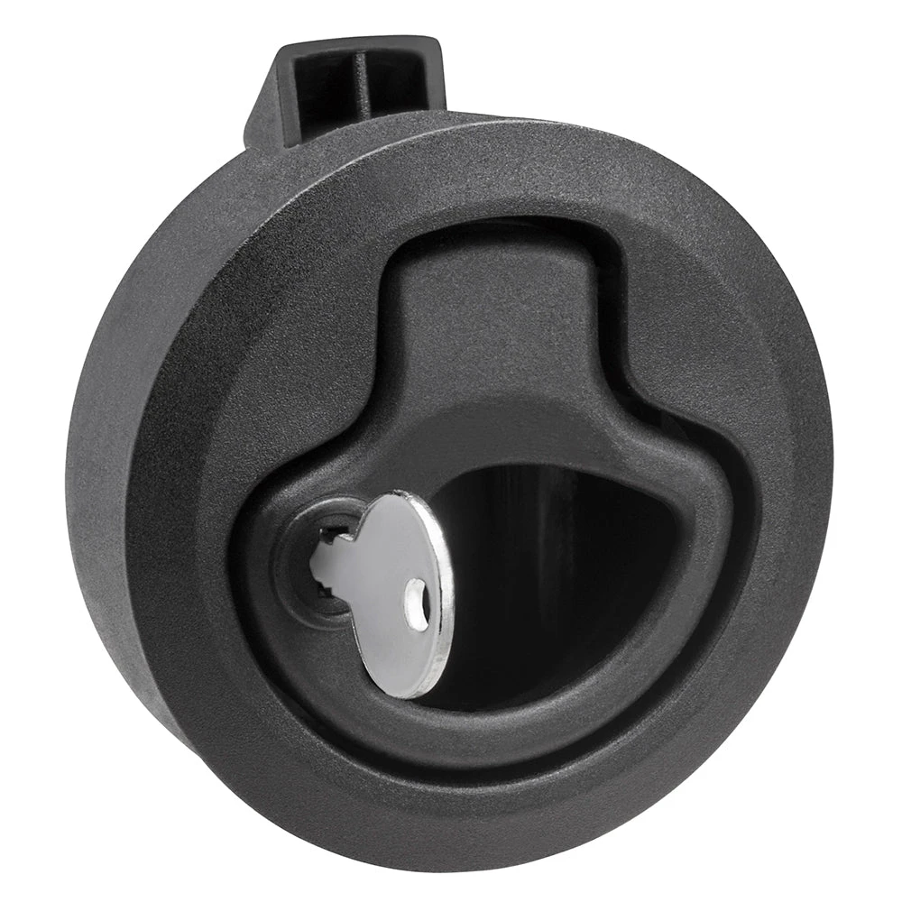 Whitecap Compression Handle Stainless Steel/Black Nylon Locking - 1/4 Turn 3 Whitecap Compression Handle Stainless Steel/Black Nylon Locking - 1/4 Turn
