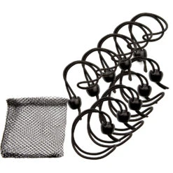 Whitecap Jaw Bungee - 12" Elastic Cord W/1" Jaw Ball - 10-Pack