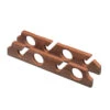 Whitecap Teak Four-Rod Storage Rack - Pair -NVN Marine Shop whitecap teak four rod 1