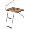 Whitecap Teak Swim Platform W/2-Step Telescoping Ladder F/Boats W/Outboard Motors -NVN Marine Shop whitecap teak swim platform 1 defb4177 35d2 4b0d a9d7 1dc79b6ba283